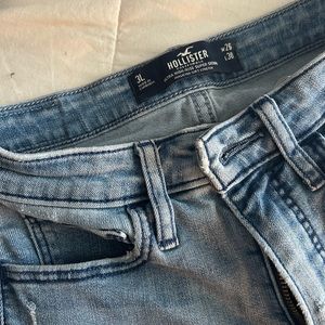 High rise skinny jeans